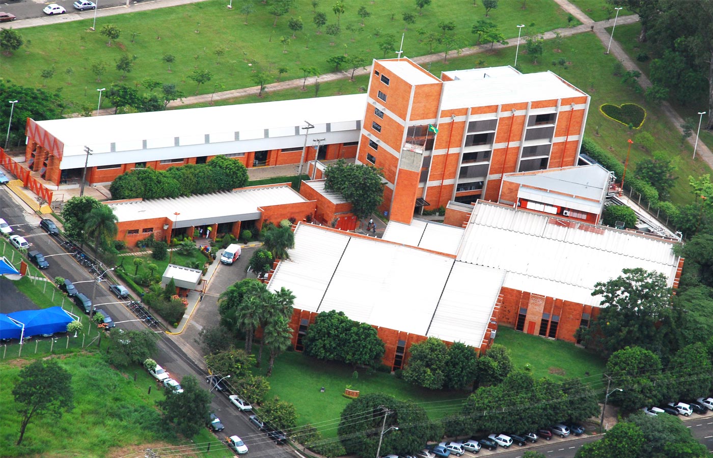 Fábrica da Braile Biomédica - Foto aérea